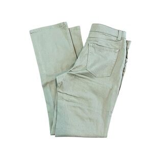 NWOT Boys Lands End 12 Iron Knees Khaki Tan Straight Leg Jeans Uniform Casual